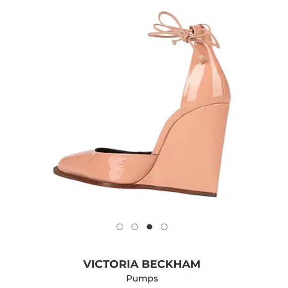 Victoria Beckham loafer wedge pump patent leather Size EU 38 / US 8 - Picture 9 of 15